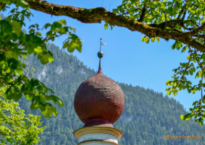 Der Königssee mit der Kirche St. Bartholomä 23 Königssee St. Bartholomä