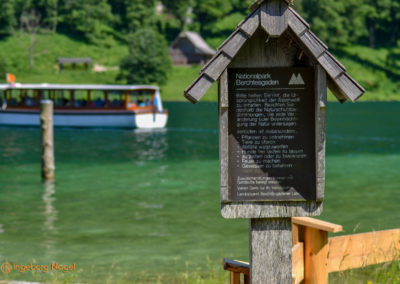 Der Königssee mit der Kirche St. Bartholomä 60 Königssee