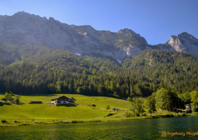 Der Hintersee bei Ramsau 24 Hintersee bei Ramsau