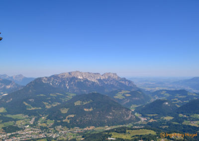 Kehlsteinhaus, Blick nach Österreich