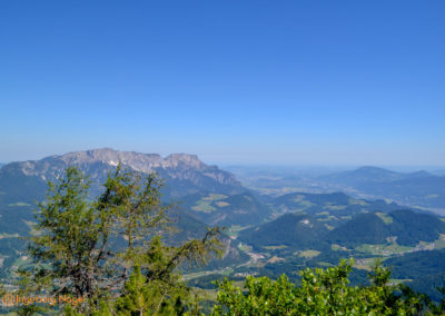 Kehlsteinhaus, Blick nach Österreich