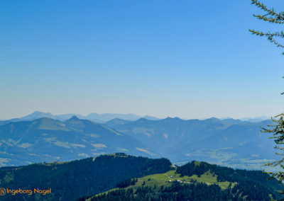 Kehlsteinhaus, Blick nach Österreich