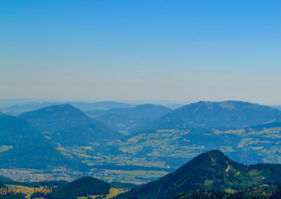 Kehlsteinhaus, Blick nach Österreich