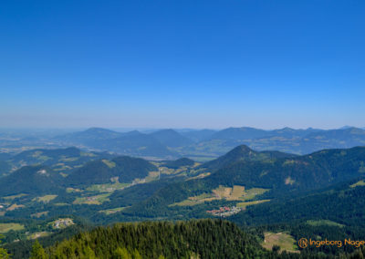 Kehlsteinhaus, Blick nach Österreich