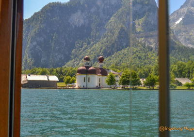 Der Königssee mit der Kirche St. Bartholomä 19 Königssee