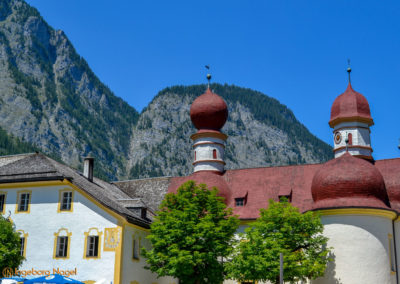 Der Königssee mit der Kirche St. Bartholomä 25 Königssee St. Bartholomä