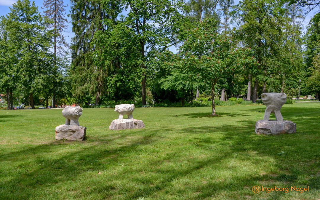 Der Schlosspark in Essingen