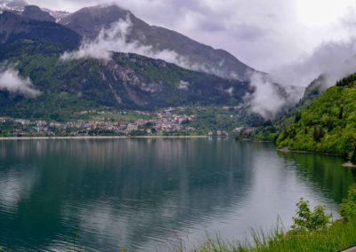 Nach einer atemberaubenden Fahrt - wir sind wieder in Riva del Garda 2 Lago di Molveno