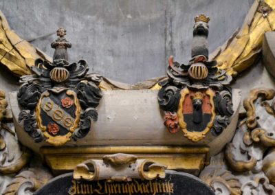 Der Kaiserdom zu Merseburg 74 Portal zur barocken Fürstengruft Kaiserdom in Merseburg
