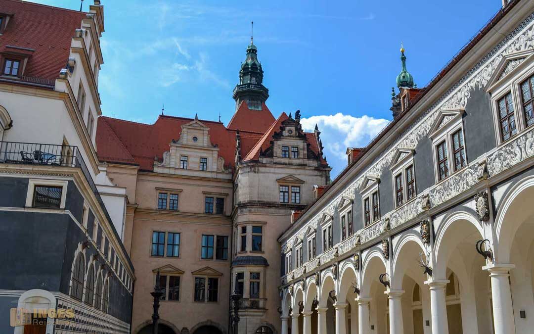 Der Stallhof des Dresdner Residenzschlosses