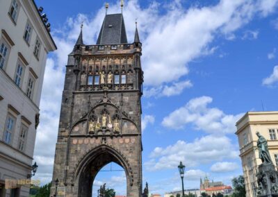 Best of 2020-meine Reisehighlights, Teil 1 39 Altstädter Brückenturm an der Karlsbrücke in Prag
