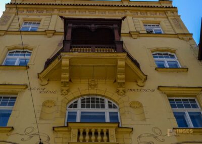 Zeltnergasse (Celetná) in Prag