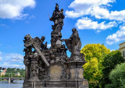 Best of 2020-meine Reisehighlights, Teil 1 40 Brückenfiguren auf der Karlsbrücke in Prag