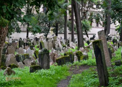 Best of 2020-meine Reisehighlights, Teil 1 47 Alter jüdischer Friedhof in Prag