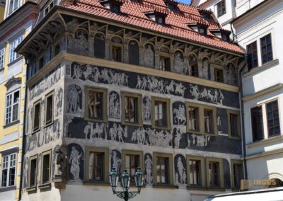 Haus zur Minute in der Prager Altstadt