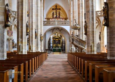 Best of 2020-meine Reisehighlights, Teil 1 26 Altar Dom St. Marien zu Freiberg