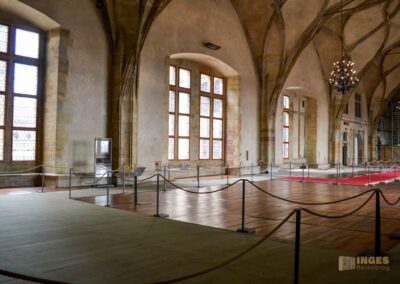 Best of 2020-meine Reisehighlights, Teil 1 33 Vladislav Saal im Alten Königspalast auf der Prager Burg