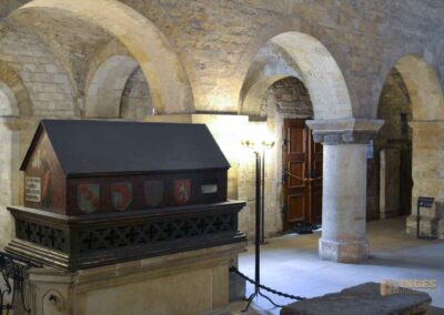 Grabmal Fürst Vratislav I. St.-Georgs-Basilika auf der Prager Burg