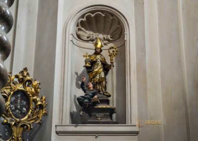 Johannes-Nepomuk-Kapelle in der St.-Georgs-Basilika auf der Prager Burg