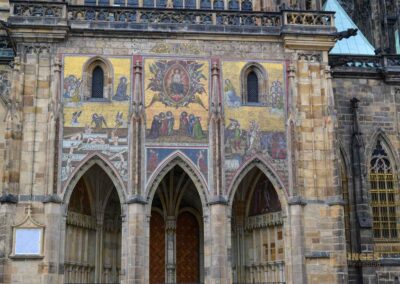 Best of 2020-meine Reisehighlights, Teil 1 31 Goldene Pforte Veitsdom in Prag