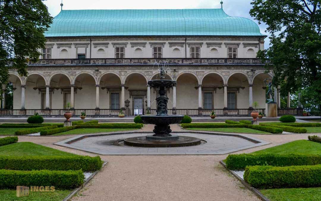 Der Königsgarten bei der Prager Burg