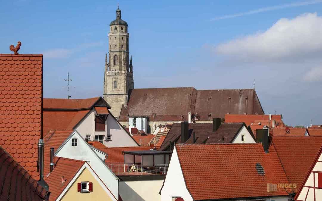 In der Kirche St. Georg in Nördlingen