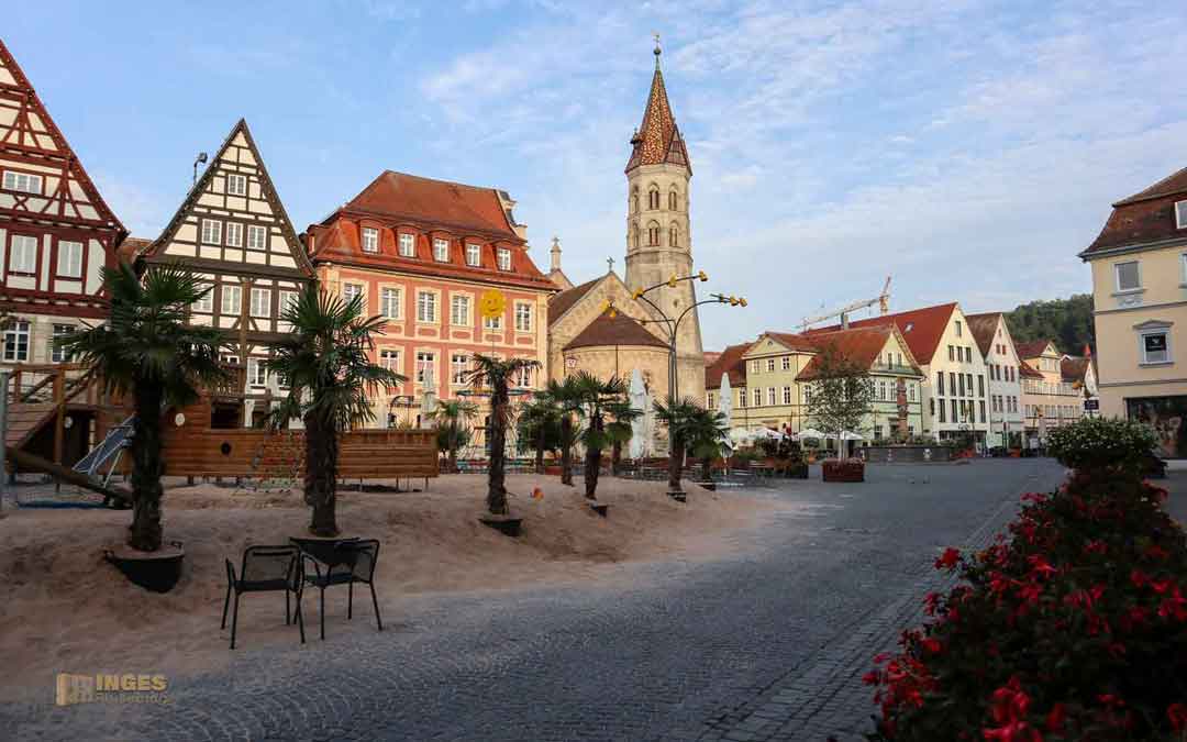 Marktplatz in Schwäbisch Gmünd Marktplatz in Schwäbisch Gmünd
