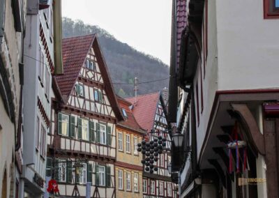 Ein Bummel durch Bad Urach 2 Fachwerkhäuser in Bad Urach 0512