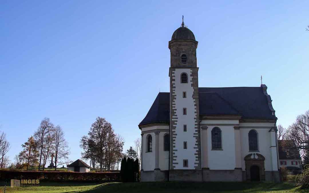Wallfahrtskirche-St.-Maria-Hohenrechberg Kirche Maria vom Siege (Kostel Panny Marie Vítězné) auf der Prager Kleinseite