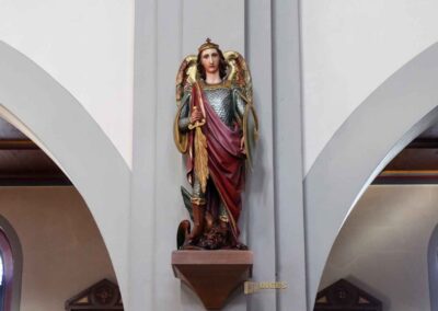 Die St. Laurentiuskirche in Waldstetten 47 Hl. Michael St. Laurentiuskirche Waldstetten 0133