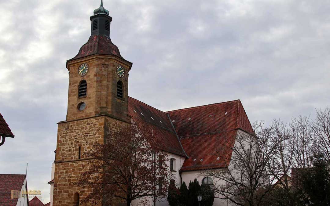 Die St. Johannes Baptist Kirche in Wißgoldingen