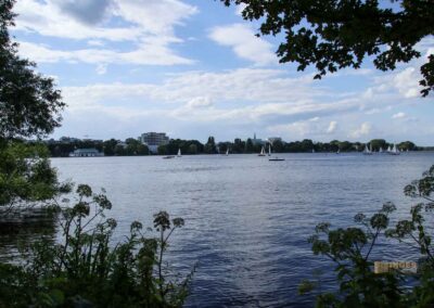 An der Außenalster in Hamburg 14 Außenalster Hamburg 0480