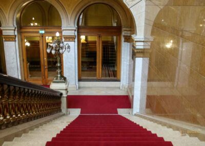 Das Hamburger Rathaus - innen 31 Bürgerschaftstreppenhaus Hamburger Rathaus 6254