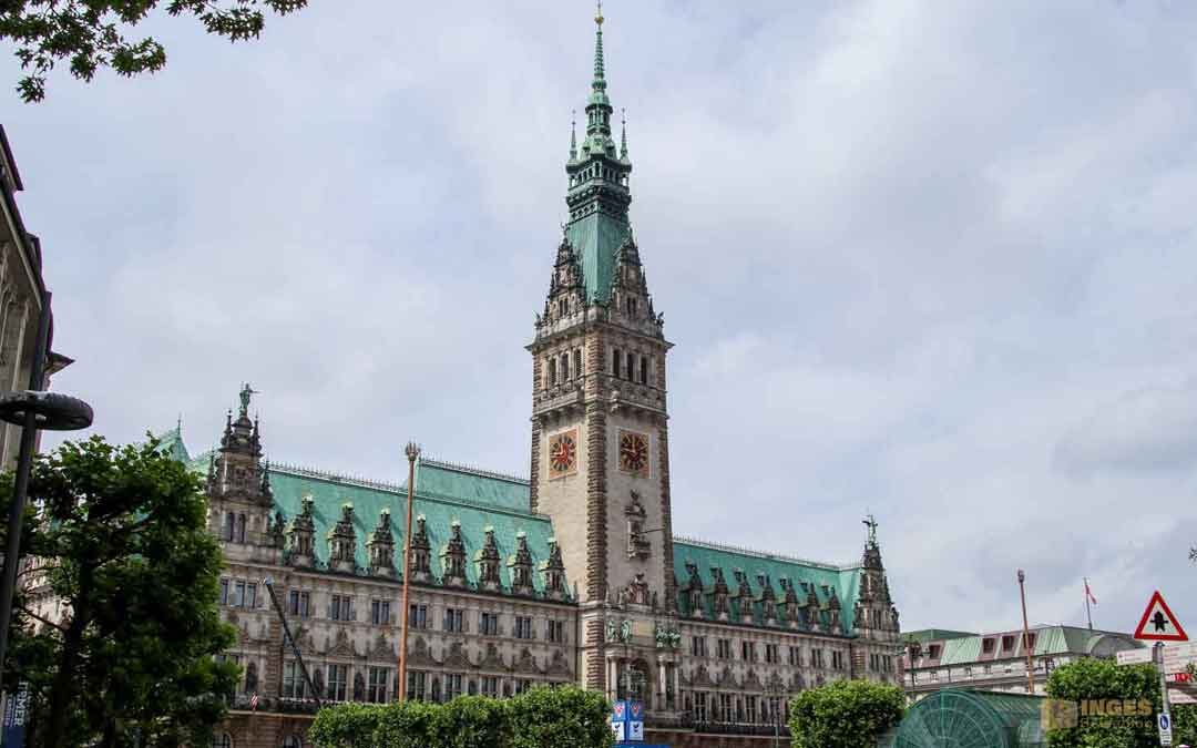 Das Hamburger Rathaus – innen