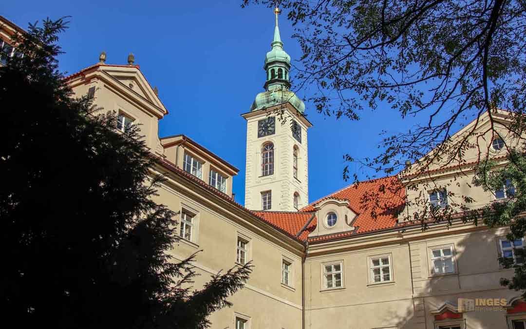 Das Clementinum (Klementinum) in der Altstadt von Prag