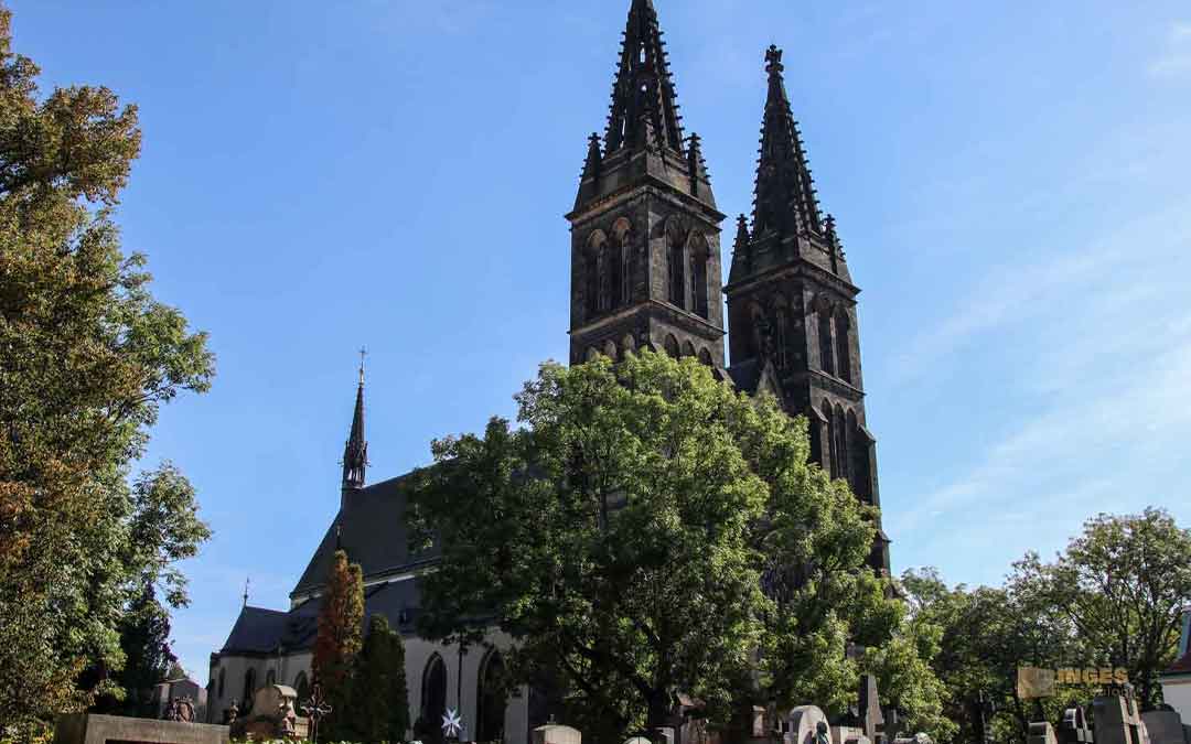 In der St. Peter und Paul-Basilika auf dem Prager Vyšehrad