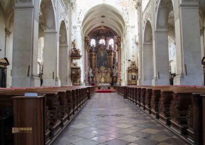 Die Clementinum Kirche St. Salvator in Prag 1 innenansicht kirche st. salvator prag altstadt 6797
