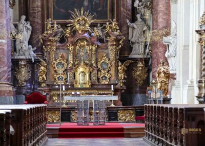 Die Clementinum Kirche St. Salvator in Prag 3 innenansicht kirche st. salvator prag altstadt 6802