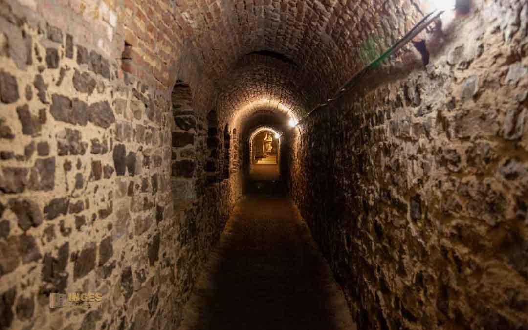 In den Kasematten auf dem Vyšehrad in Prag