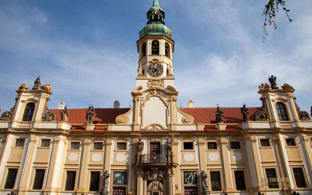 Der Wallfahrtsort Prager Loreto (Pražská Loreta)