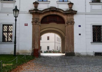 Im Kloster Strahov (Strahovský klášter) in Prag 6 anlage kloster strahov prag 9612