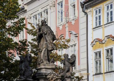Im Kloster Strahov (Strahovský klášter) in Prag 7 hl. johannes nepomuk kloster strahov prag 9592