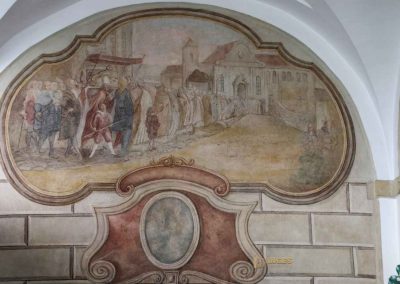 Im Kloster Strahov (Strahovský klášter) in Prag 25 kreuzgang kloster strahov prag 9763