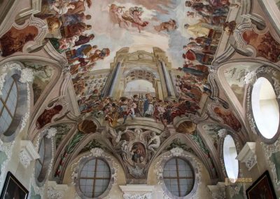 Im Kloster Strahov (Strahovský klášter) in Prag 77 sommerrefektorium kloster strahov prag 9851