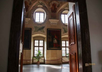 Im Kloster Strahov (Strahovský klášter) in Prag 69 sommerrefektorium kanzel kloster strahov prag 9934