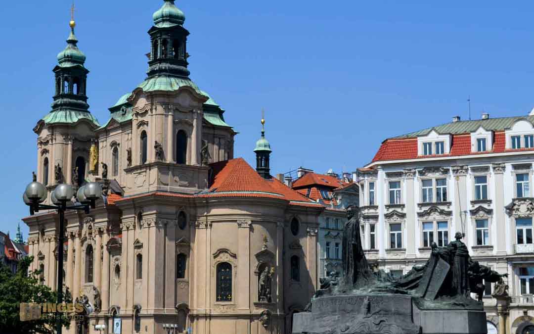 In der St. Nikolaus-Kirche in der Prager Altstadt