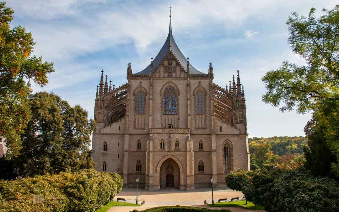 Im Dom der Hl. Barbara in Kutná Hora (Kuttenberg)