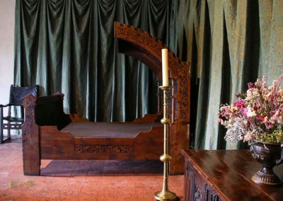 schlafzimmer karl IV. burg karlstein 3754