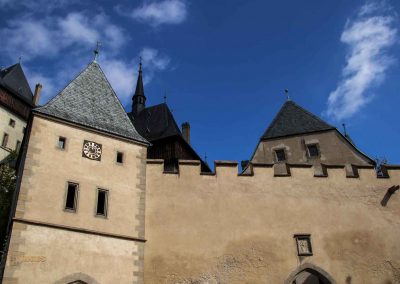 uhrenturm burg karlstein 3493