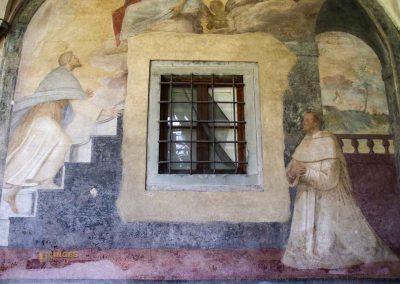 Die Kreuzgänge von Santa Maria Novella in Florenz 39 fresken im gruenen kreuzgang von santa maria novella florenz 3506